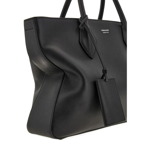  살바토레 페라가모 토트백 페라가모 러기지  블랙 - SALVATORE FERRAGAMO