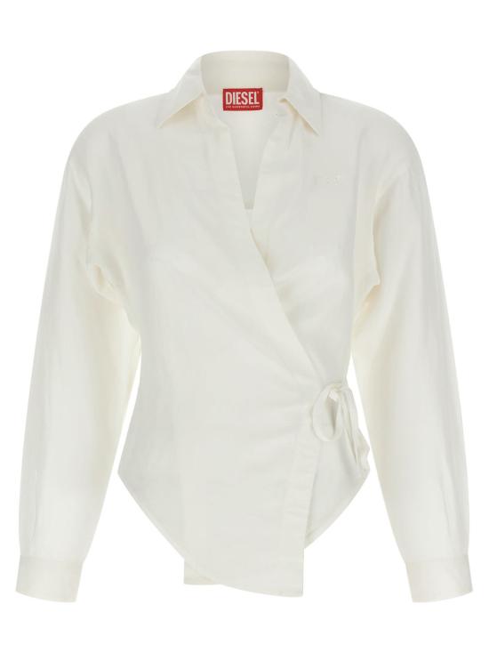  디젤 블라우스 C 델포스 S3 셔츠 화이트