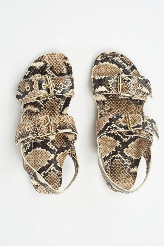  제이미 할러 샌들 더블 버클 샌들 - JAMIE HALLER