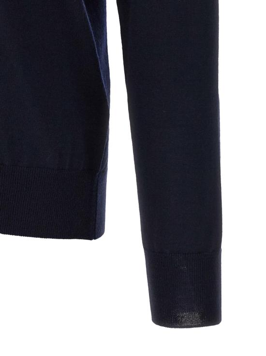  발렌티노 가라바니 폴로 티셔츠 Valentino Garavani Vlogo 시그니처 폴로 셔츠 블루 - VALENTINO GARAVANI