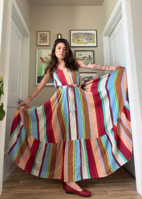  Ace & Jig 롱 원피스 에이스 & 지그 아다 드레스 메사