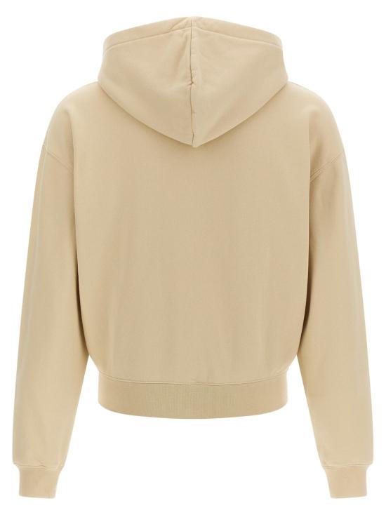  자크뮈스 긴팔 티셔츠 르 후디 그립 그로스 그레인 후디 베이지 - JACQUEMUS