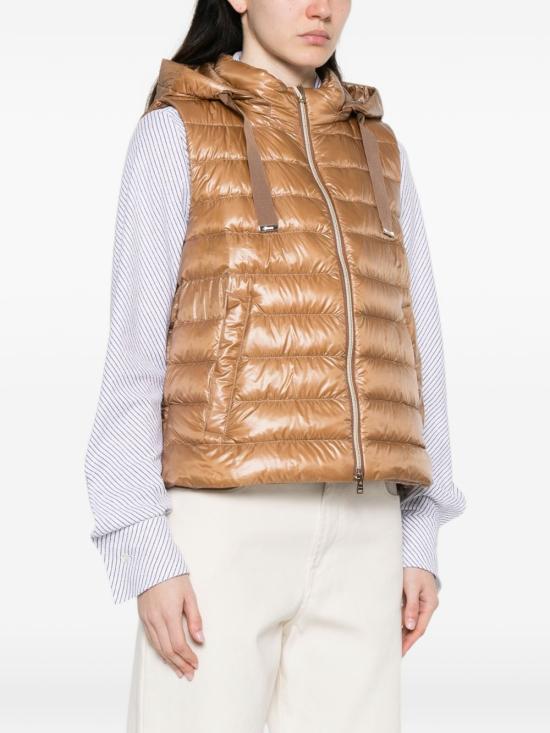 26SS 에르노 베스트 PI002217D 12017Z2157 Beige - HERNO