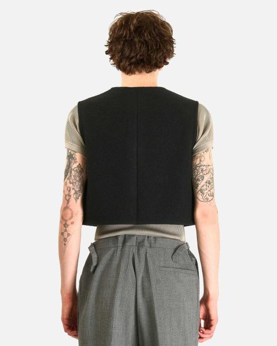  리에르 베스트 Rier Walker Gilet 유틸리티 조끼 블랙 - RIER