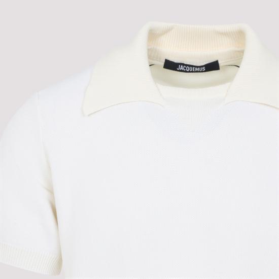 26SS 자크뮈스 폴로 티셔츠 POM00617AK00312 110 OFF WHITE - JACQUEMUS