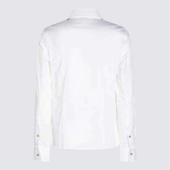  비비안웨스트우드 탑 비비안 웨스트우드 화이트 코튼 셔츠 - VIVIENNE WESTWOOD