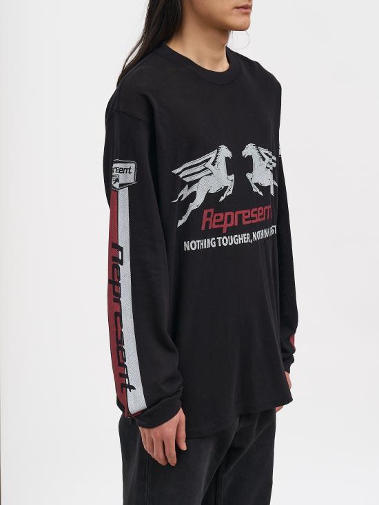 26SS 리프레젠트 반팔 티셔츠 NMLM10078101 Black - REPRESENT