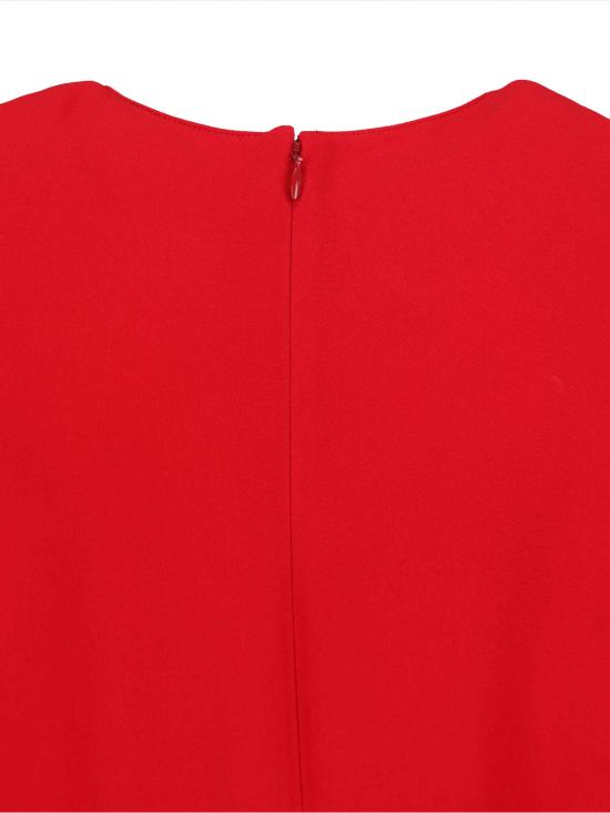  발렌티노 가라바니 롱 원피스 발렌티노 실크 맥시 드레스 레드 - VALENTINO GARAVANI