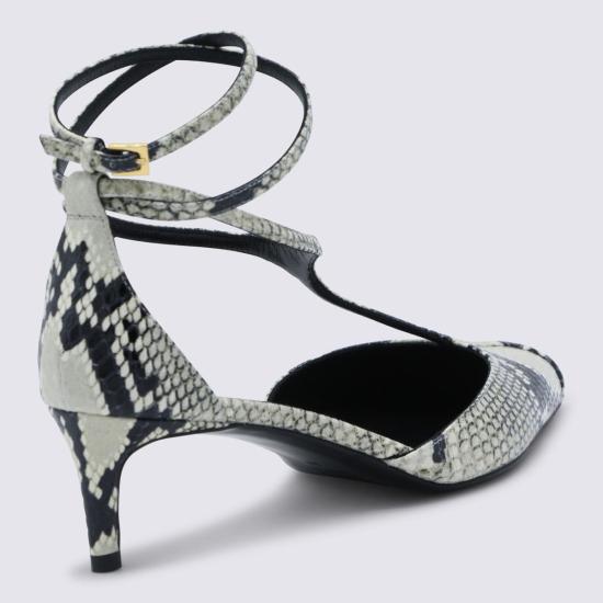  케이트 샌들 카이트 가죽  라이트 그레이 - KHAITE