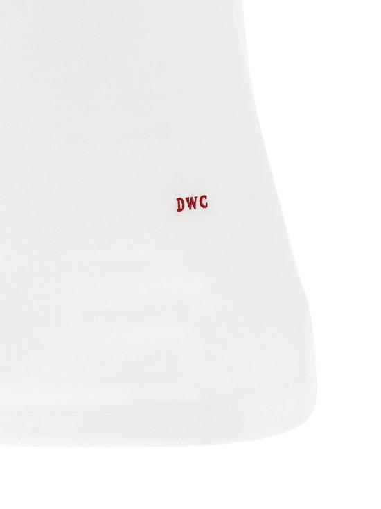  디스퀘어드2 민소매 티셔츠 Dsquared2 자수 탱크탑 화이트 - DSQUARED2