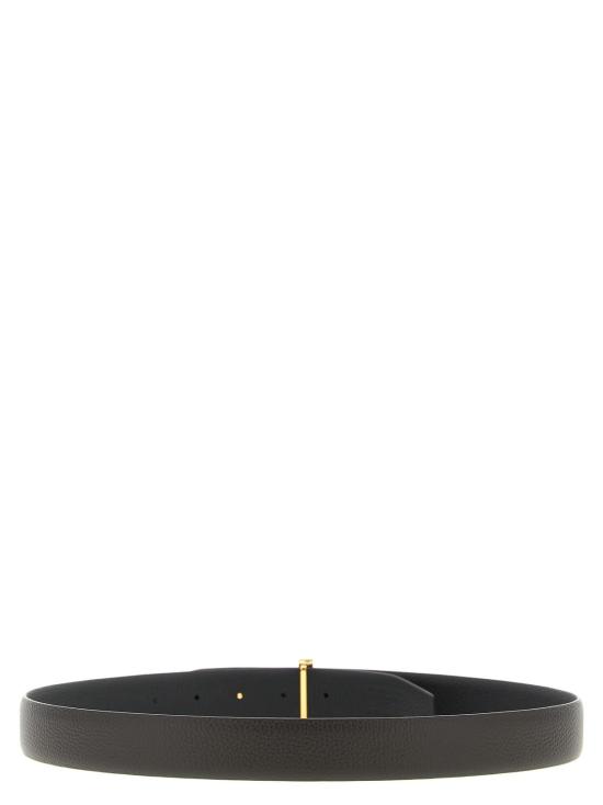  톰포드 가죽 벨트 톰 포드 해머드 리버서블 - TOMFORD