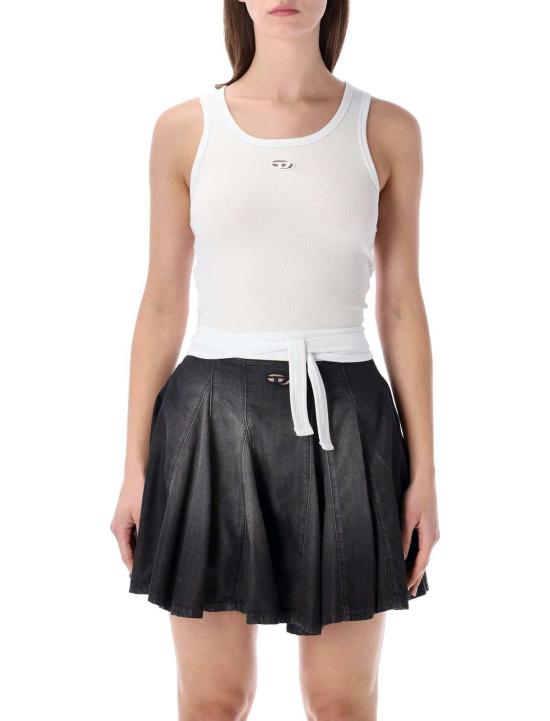  디젤 민소매 티셔츠 T 앙키 테일 S1 탑 화이트