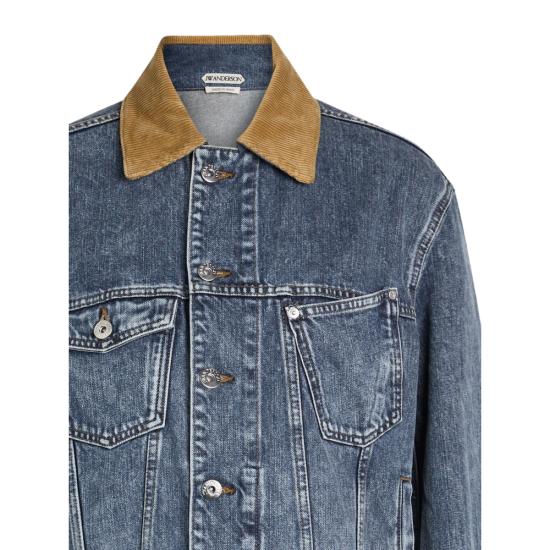 26SS JW앤더슨 데님 자켓 DJ0046 PG1930 172 BLUE - JW ANDERSON