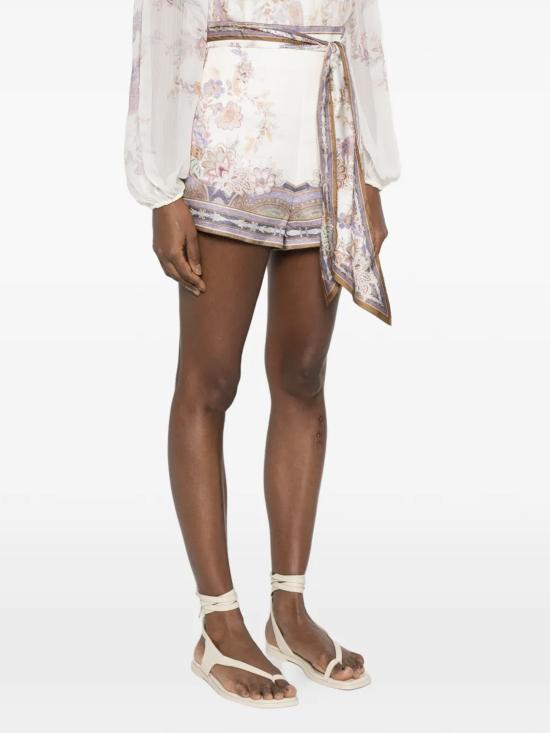 26SS 짐머만 숏팬츠 5214AS261 CREAM - ZIMMERMANN