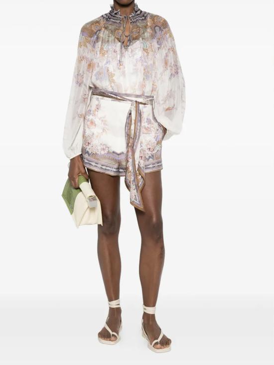 26SS 짐머만 숏팬츠 5214AS261 CREAM - ZIMMERMANN