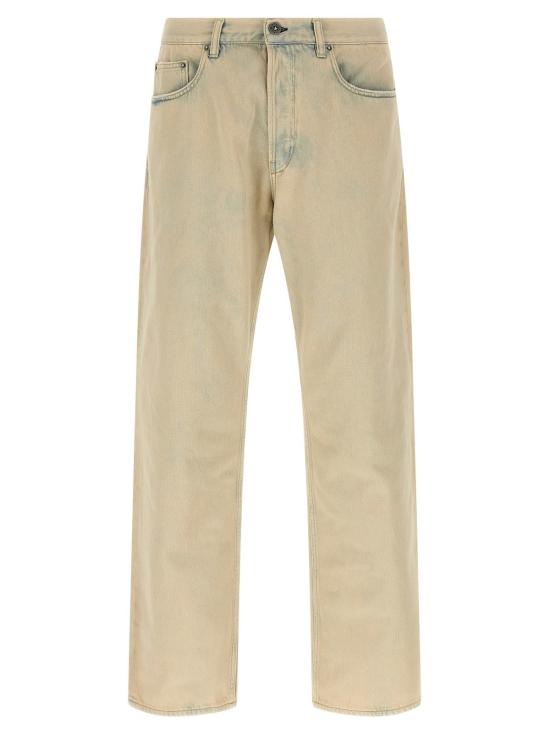  골든구스 데님 팬츠 골든 구스 스케이트 진 베이지