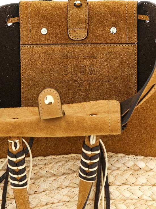 26SS 쿠바 랩 토트백 8051944590395CACAO Beige - CUBA LAB