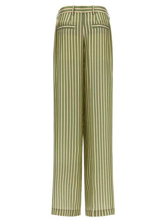 26SS 드리스 반 노튼 스트레이트 팬츠 2610109463274604 Green - DRIES VAN NOTEN