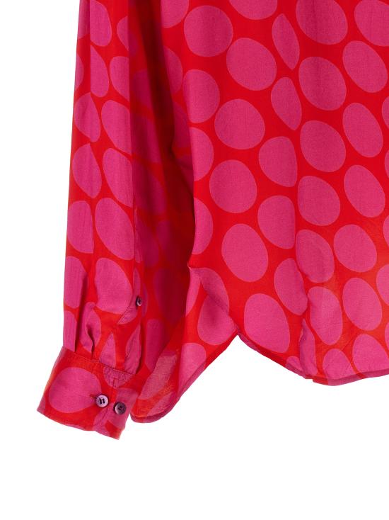 26SS 드리스 반 노튼 블라우스 2610107003017304 Fuchsia - DRIES VAN NOTEN