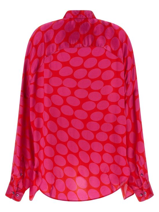 26SS 드리스 반 노튼 블라우스 2610107003017304 Fuchsia - DRIES VAN NOTEN