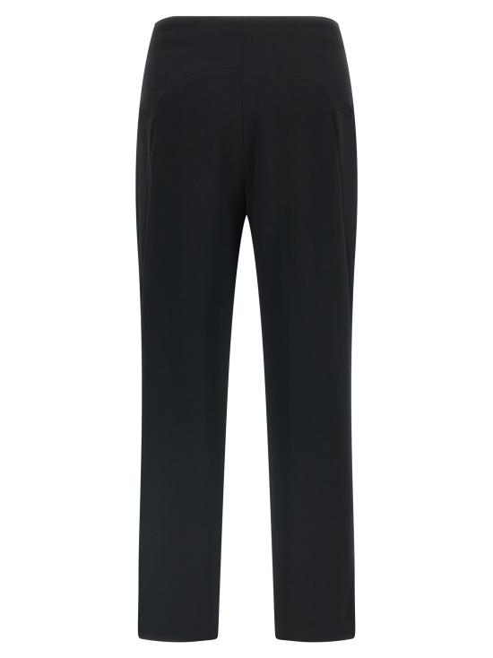 26SS 드리스 반 노튼 스트레이트 팬츠 2610109743210900 Black - DRIES VAN NOTEN