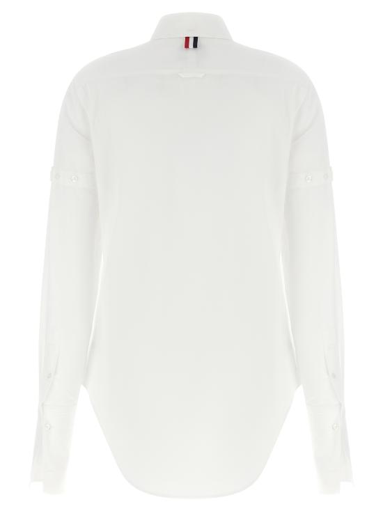 26SS 톰브라운 블라우스 FLR005OF1004100 White - THOM BROWNE