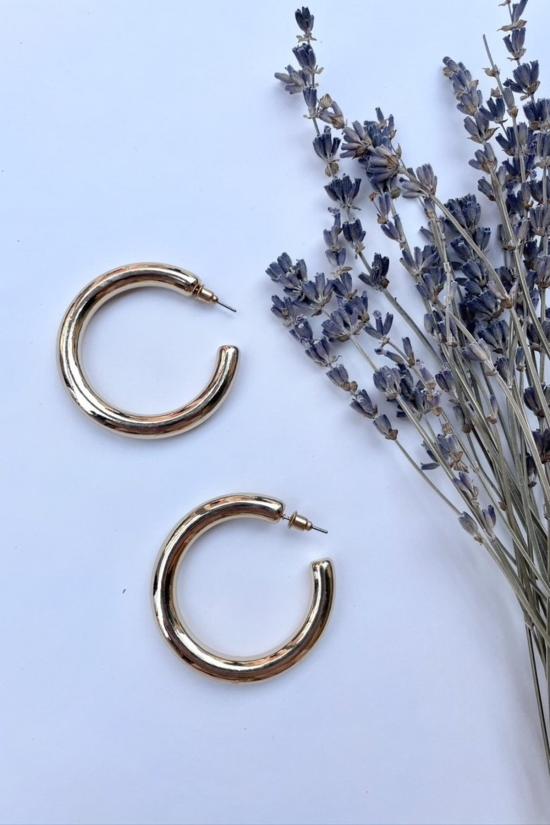  Casa Clara 이어링 카사 클라라 네브래스카 후프 골드