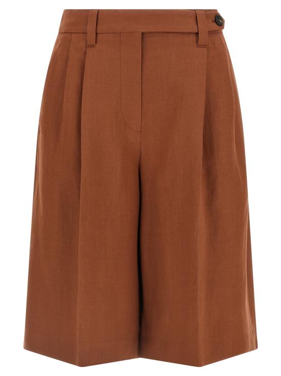 26SS 브루넬로 쿠치넬리 숏팬츠 MH126P9183C4182 Brown