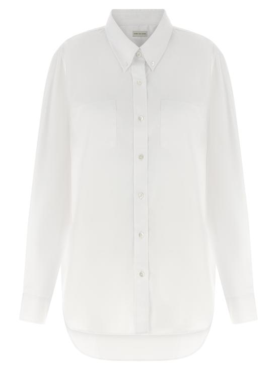 26SS 드리스 반 노튼 블라우스 26101071233141 White