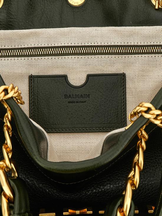 26SS 발망 토트백 GN0FF827LDAX7AS Green - BALMAIN