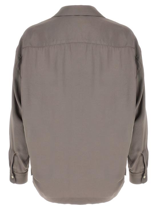 26SS 메종 미하라 야스히로 긴팔 셔츠 J16SH187LTGRAY Gray - MAISON MIHARA YASUHIRO