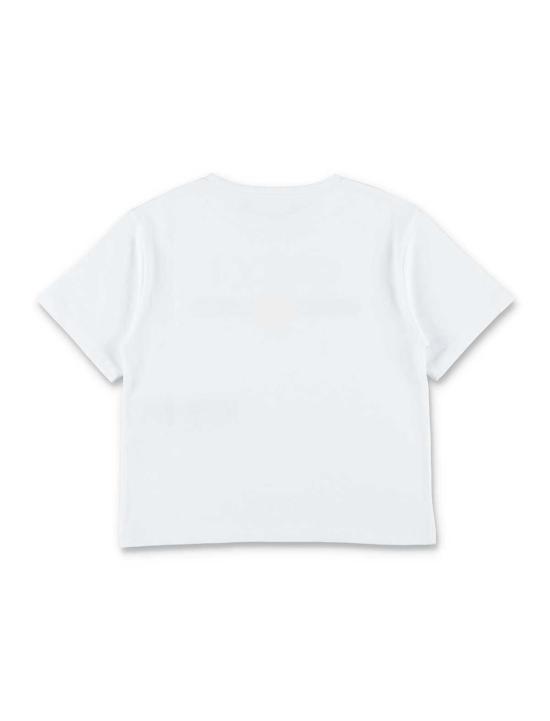  [키즈] 구찌 티셔츠 키즈 미스터 맨 리틀 미스 오버사이즈 티셔츠 옵티컬 화이트 - GUCCI