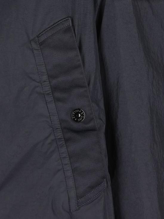  스톤 아일랜드 자켓 나일론 블라우스 재킷 (블루) - STONE ISLAND