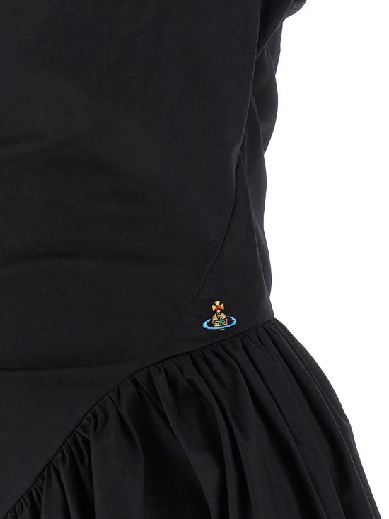  비비안웨스트우드 숏 원피스 비비안 웨스트우드 선데이 드레스 블랙 - VIVIENNE WESTWOOD