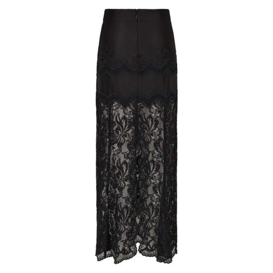  파코라반 롱 스커트 라반느 파코 라반느  블랙 - PACO RABANNE