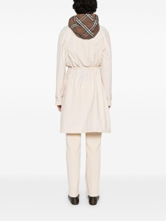  버버리 패딩 나일론 파카 코트 베이지 - BURBERRY