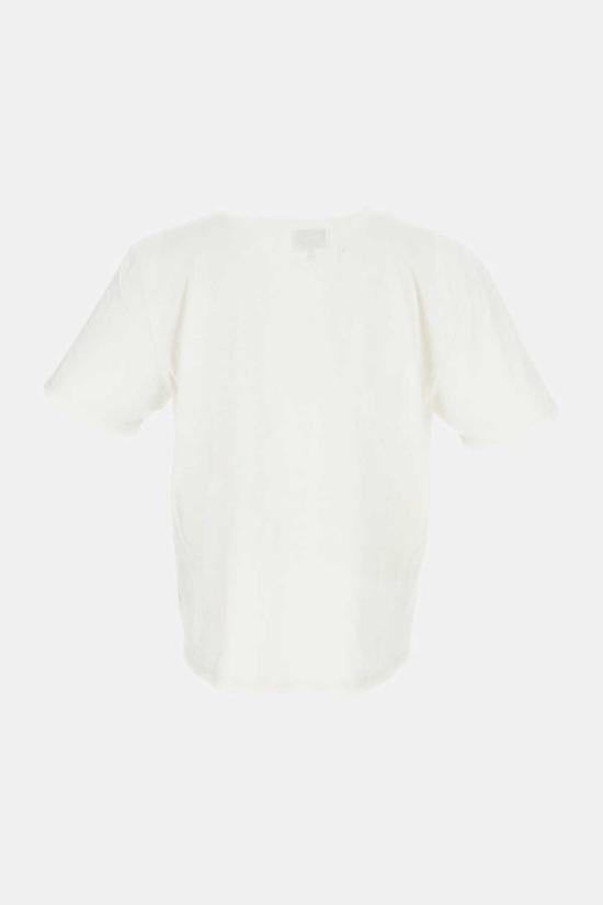  루드 반팔 티셔츠 Rhude USA 플래그 슬럽 티셔츠 화이트 - RHUDE