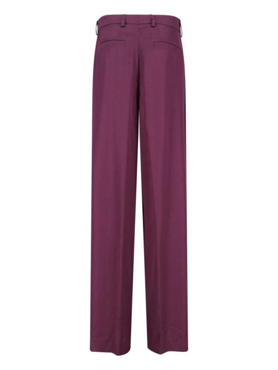  드리스 반 노튼 스트레이트 팬츠 Dries Van Noten 테일러드 팬츠 퍼플 - DRIES VAN NOTEN
