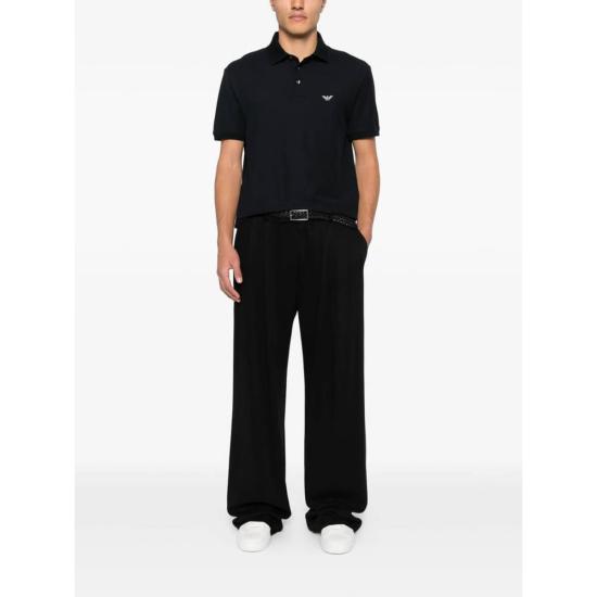  엠포리오 아르마니 폴로 티셔츠 폴로 셔츠 블랙 - EMPORIO ARMANI