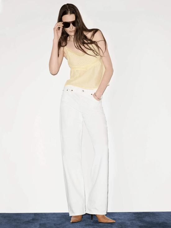  리던 캐미솔 리/던 소피아 카미 탑 쇼트브레드 - RE/DONE