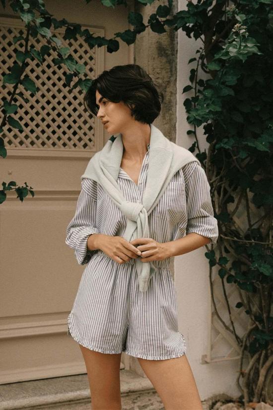  Trovata Birds of Paradise 숏팬츠 트로바타 버즈 오브 파라다이스 루실  시사이드 스트라이프 - OTHER BRANDS