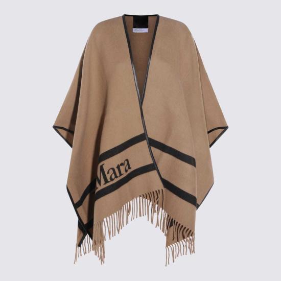  막스마라 코트 막스 마라 므샤리스 케이프 카멜