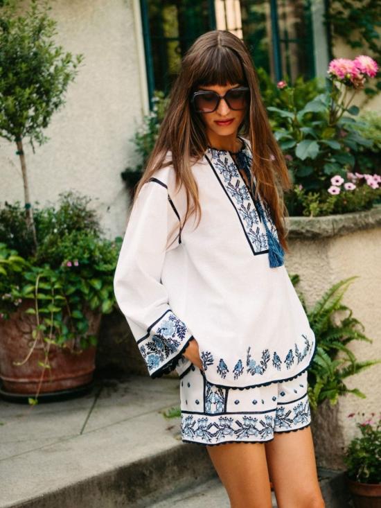  Mille 숏팬츠 밀레 카리나 자수 반바지 - OTHER BRANDS