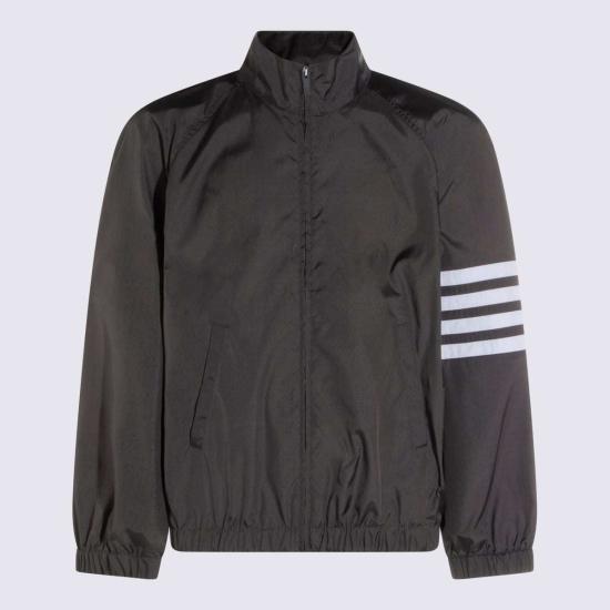  톰브라운 자켓 톰 브라운 다크 그레이 캐주얼 재킷