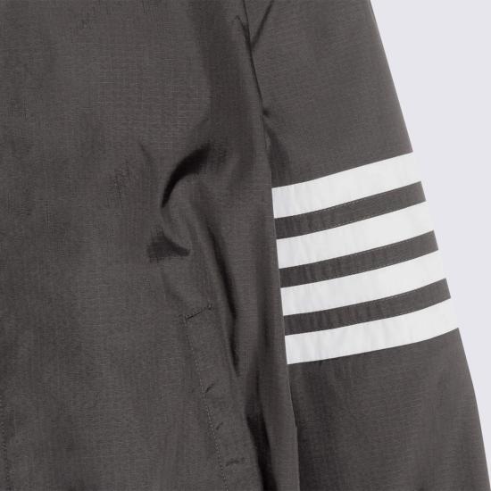  톰브라운 자켓 톰 브라운 다크 그레이 캐주얼 재킷 - THOM BROWNE