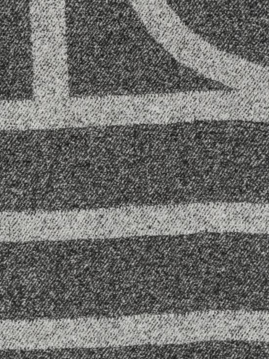  토템 머플러/스카프 모노그램 울 스카프 블랙 - TOTEME