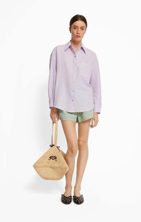  Roseanna 탑 First 셔츠  라일락 - OTHER BRANDS