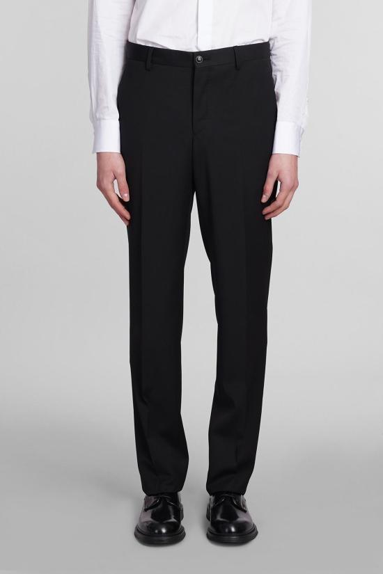  조르지오 아르마니 수트 자켓 블랙 울 수트, 블랙 뷰티 - GIORGIO ARMANI