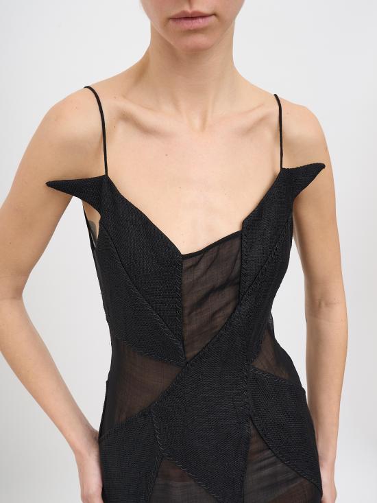 26SS 예후아판 롱 원피스 N1022BLACK Black - YEHUAFAN