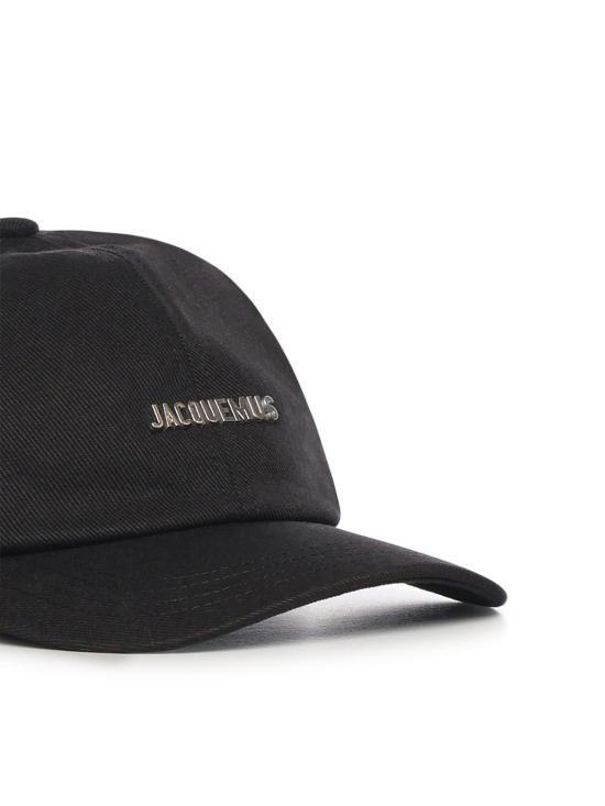  자크뮈스 모자 Jacquemus La Casquette Gadjo  블랙 - JACQUEMUS